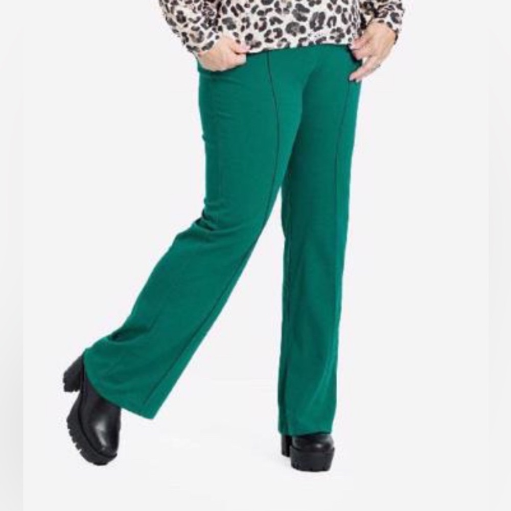 Lula Roe Green Pants